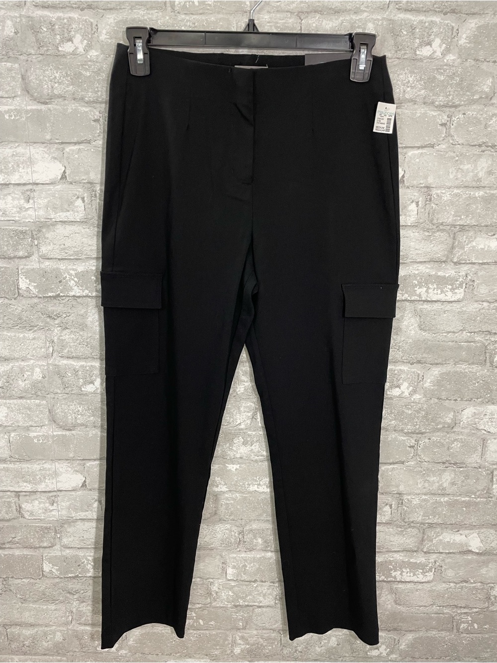 Maurices Black Straight Leg Cargo Pants